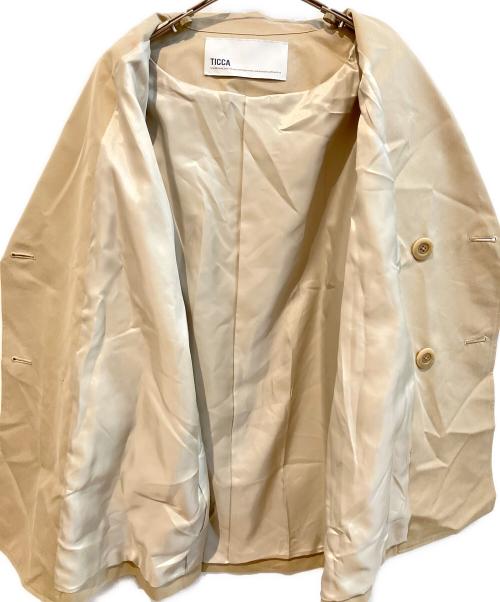 ticca（ティッカ）TICCA (ティッカ) トレンチコート/miniテントトレンチコート　0261410162 ベージュ サイズ:１の古着・服飾アイテム