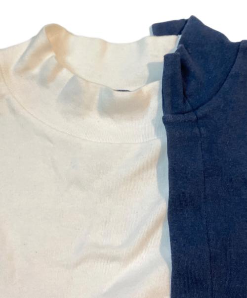 jacquemus（ジャックムス）JACQUEMUS (ジャックムス) Tシャツ　SS16-208 ホワイト×ネイビー サイズ:Sの古着・服飾アイテム