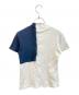 JACQUEMUS (ジャックムス) Tシャツ　SS16-208 ホワイト×ネイビー サイズ:S：6000円