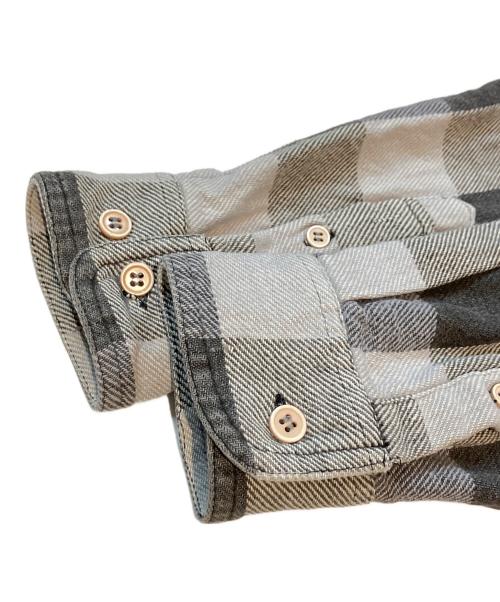 WOODLAND（ウッドランド）WOODLAND (ウッドランド) チェックシャツ グレー サイズ:Ｍの古着・服飾アイテム