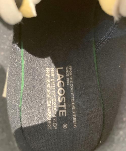 LACOSTE（ラコステ）LACOSTE (ラコステ) L003 Neo 123 1 Sma　745SFA ブラック サイズ:24 未使用品の古着・服飾アイテム