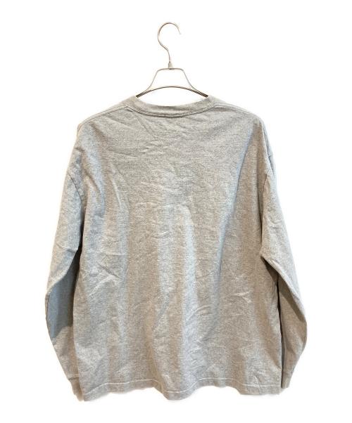 SEDAN ALL-PURPOSE（セダンオールパーパス）SEDAN ALL-PURPOSE (セダンオールパーパス) アーチロゴ 長袖クルーネックTシャツ　	SD22F-CT02 グレー サイズ:XLの古着・服飾アイテム