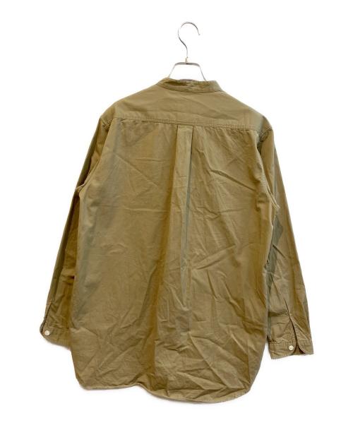 DANTON（ダントン）DANTON (ダントン) バンドカラーシャツ ベージュ サイズ:Ｍの古着・服飾アイテム