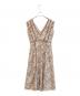 Her lip to (ハーリップトゥ) Lace Trimmed Floral Dress　HLT2009040 ブラウン サイズ:M：8000円