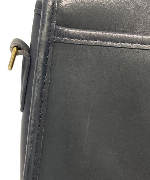 COACH（コーチ）COACH (コーチ) ターンロックフラップショルダーバッグ　9870 ネイビーの古着・服飾アイテム