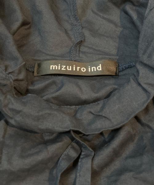 mizuiro-ind（ミズイロインド）mizuiro-ind (ミズイロインド) シャツパーカー ネイビー サイズ:-の古着・服飾アイテム
