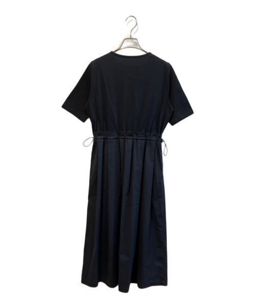 TRUNK HIROKO KOSHINO（トランク ヒロコ コシノ）TRUNK HIROKO KOSHINO (トランク ヒロコ コシノ) ブロッキングデザインワンピース　RSELX-3257 ネイビー サイズ:38の古着・服飾アイテム