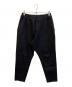 CFCL（シーエフシーエル）の古着「MILAN RIB TAPERED PANTS　CF006KF028」｜ブラック