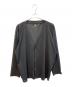 Needles（ニードルズ）の古着「V Neck Cardigan - Poly Mesh　IN211」｜ブラック