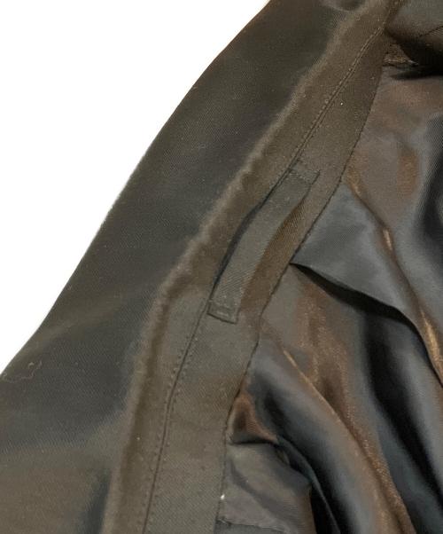 cornier（コルニエ）Cornier (コルニエ) ウールテーラードジャケット ブラック サイズ:Ｌの古着・服飾アイテム