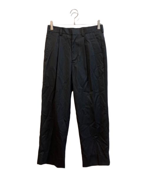 cornier（コルニエ）Cornier (コルニエ) ウールスラックス ブラック サイズ:Sの古着・服飾アイテム