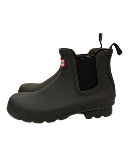 HUNTER（ハンター）HUNTER (ハンター) レインショートブーツ MFS9116RMA ブラック サイズ:26の古着・服飾アイテム