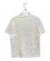 MAISON KITSUNE (メゾンキツネ) プリントTシャツ/フォックススタンプ ロゴTシャツ　KMM12110 ホワイト サイズ:XL：6000円
