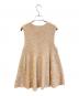 le.coeur blanc (ルクールブラン) バタフライヤーンベスト　6265-325C ベージュ サイズ:Ｆ：8000円