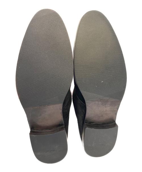BURBERRY BLACK LABEL（バーバリーブラックレーベル）BURBERRY BLACK LABEL (バーバリーブラックレーベル) スウェードシューズ ブラック サイズ:27の古着・服飾アイテム