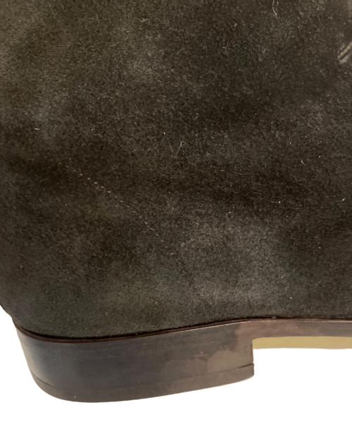 BURBERRY BLACK LABEL（バーバリーブラックレーベル）BURBERRY BLACK LABEL (バーバリーブラックレーベル) スウェードシューズ ブラック サイズ:27の古着・服飾アイテム