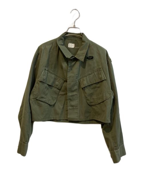 US ARMY（ユーエスアーミー）US ARMY (ユーエスアーミー) 5thジャングルファティーグジャケット カーキ サイズ:SMALLの古着・服飾アイテム