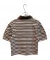 Adam et Rope (アダム エ ロペ) コクーンスリーブポロシャツ　GAM-05440-A ブラウン サイズ:Ｆ：5000円