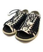 KEENキーン）の古着「サンダル　1027299」｜ブラック×ホワイト