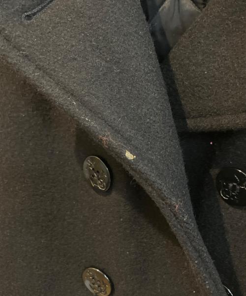 Schott（ショット）Schott (ショット) Pコート ブラック サイズ:Sの古着・服飾アイテム
