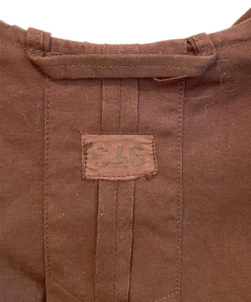 Swedish Army（スウェーデン軍）swedish army (スウェーデン軍) 後染めスノーパーカー ブラウン サイズ:46の古着・服飾アイテム