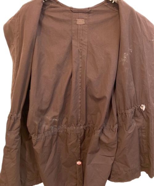 Swedish Army（スウェーデン軍）swedish army (スウェーデン軍) 後染めスノーパーカー ブラウン サイズ:46の古着・服飾アイテム