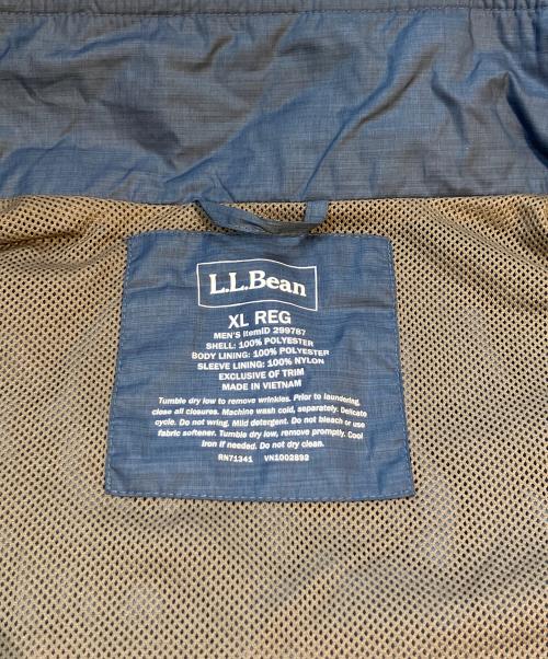L.L.Bean（エルエルビーン）L.L.Bean (エルエルビーン) ナイロンジャケット ブルー サイズ:XLの古着・服飾アイテム
