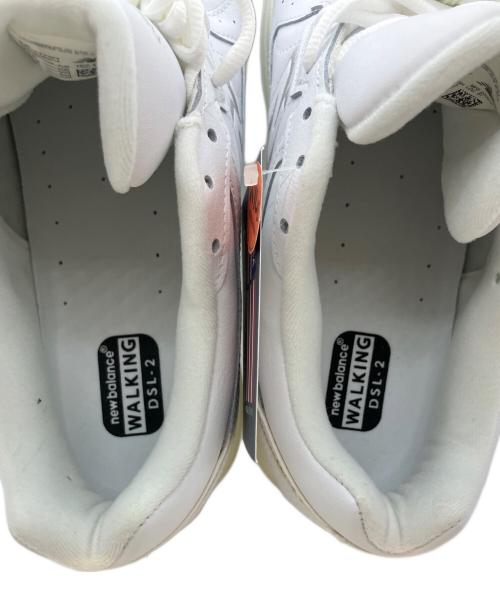 NEW BALANCE（ニューバランス）NEW BALANCE (ニューバランス) ローカットスニーカー ホワイト サイズ:28 未使用品の古着・服飾アイテム