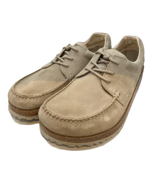BIRKENSTOCK（ビルケンシュトック）BIRKENSTOCK (ビルケンシュトック) サクラメントシューズ ベージュ サイズ:28の古着・服飾アイテム