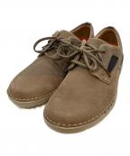 CLARKSクラークス）の古着「レザーシューズ」｜ブラウン