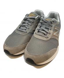 NEW BALANCE（ニューバランス）の古着「ローカットスニーカー」｜グレー×イエロー