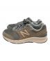 NEW BALANCE (ニューバランス) ローカットスニーカー グレー×イエロー サイズ:28 未使用品：6000円