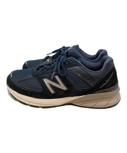 NEW BALANCE（ニューバランス）NEW BALANCE (ニューバランス) ローカットスニーカー ネイビー サイズ:28 未使用品の古着・服飾アイテム