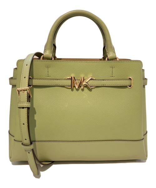 MICHAEL KORS（マイケルコース）MICHAEL KORS (マイケルコース) 2WAYバッグ グリーンの古着・服飾アイテム