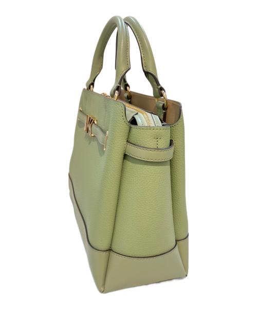 MICHAEL KORS（マイケルコース）MICHAEL KORS (マイケルコース) 2WAYバッグ グリーンの古着・服飾アイテム