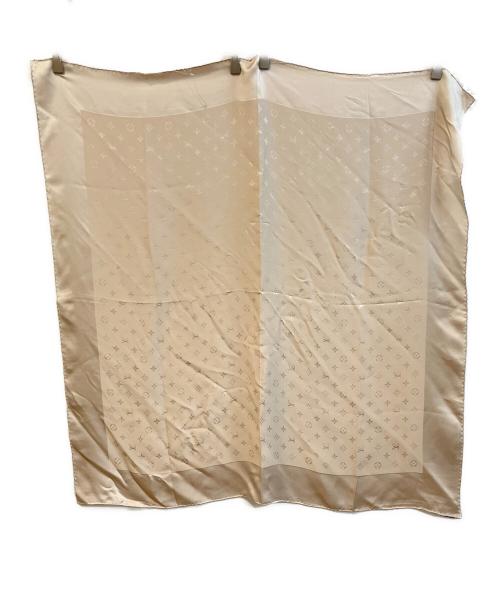 LOUIS VUITTON（ルイ ヴィトン）LOUIS VUITTON (ルイ ヴィトン) シルクスカーフ ベージュ サイズ:-の古着・服飾アイテム