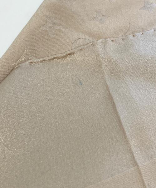 LOUIS VUITTON（ルイ ヴィトン）LOUIS VUITTON (ルイ ヴィトン) シルクスカーフ ベージュ サイズ:-の古着・服飾アイテム