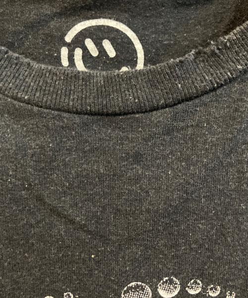 VERTICAL GARAGE（バーチカルガレージ）VERTICAL GARAGE (バーチカルガレージ) ダメージ加工 マーチャンダイズTシャツ　93000169 ブラック サイズ:Lの古着・服飾アイテム