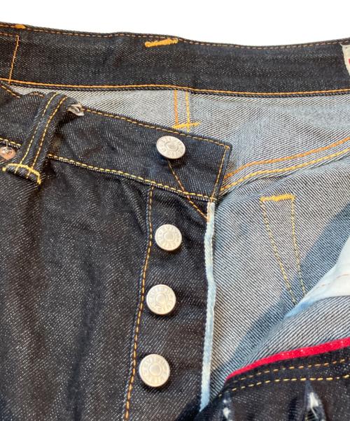EVISU（エヴィス）EVISU (エヴィス) 大黒カモメプリントデニムパンツ インディゴ サイズ:W31L34の古着・服飾アイテム