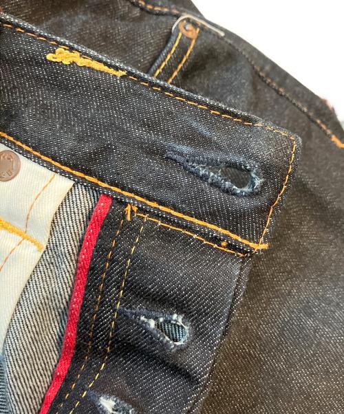 EVISU（エヴィス）EVISU (エヴィス) 大黒カモメプリントデニムパンツ インディゴ サイズ:W31L34の古着・服飾アイテム