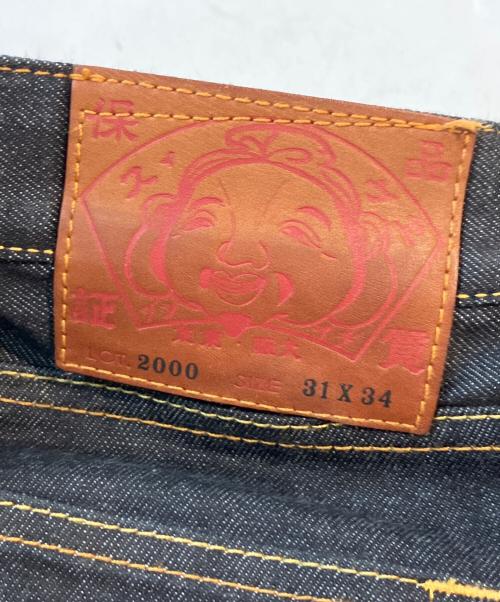 EVISU（エヴィス）EVISU (エヴィス) 大黒カモメプリントデニムパンツ インディゴ サイズ:W31L34の古着・服飾アイテム