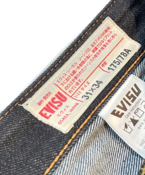 EVISU（エヴィス）EVISU (エヴィス) 大黒カモメプリントデニムパンツ インディゴ サイズ:W31L34の古着・服飾アイテム