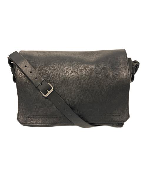 Salvatore Ferragamo（サルヴァトーレ フェラガモ）Salvatore Ferragamo (サルヴァトーレ フェラガモ) レザー切替ショルダーバッグ GO-248960 ブラック サイズ:-の古着・服飾アイテム