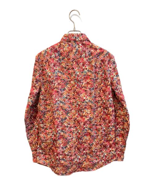 PAUL SMITH（ポールスミス）Paul Smith (ポールスミス) フラワープリントシャツ レッド サイズ:Mの古着・服飾アイテム