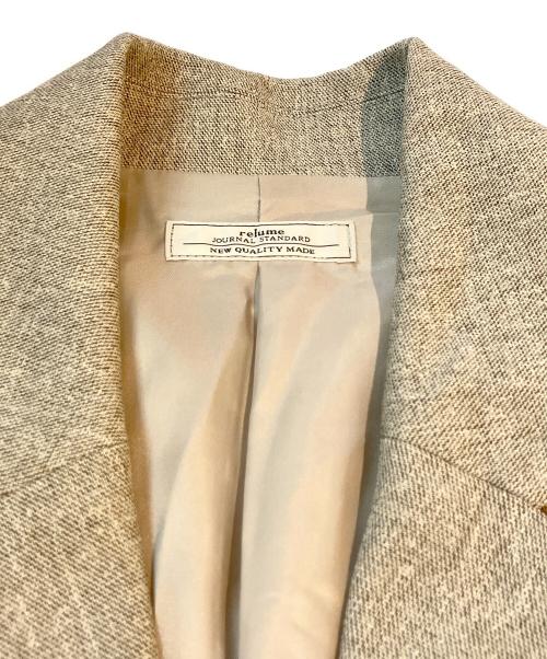 JOURNAL STANDARD relume（ジャーナルスタンダード レリューム）JOURNAL STANDARD relume (ジャーナルスタンダード レリューム) テーラードジャケット ブラウン サイズ:36の古着・服飾アイテム