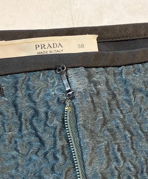PRADA（プラダ）PRADA (プラダ) ショートパンツ グリーン サイズ:Mの古着・服飾アイテム