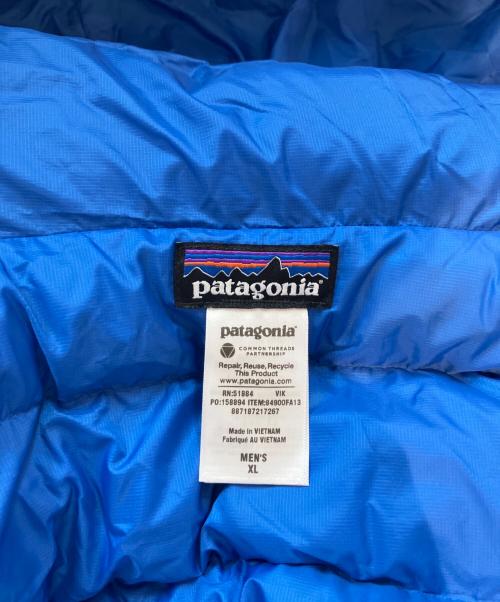 Patagonia（パタゴニア）Patagonia (パタゴニア) ハイロフトダウンセーター ブルー サイズ:ＸＬの古着・服飾アイテム