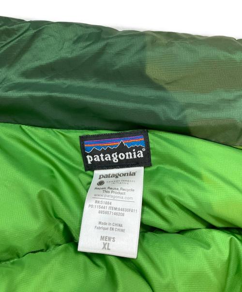 Patagonia（パタゴニア）Patagonia (パタゴニア) ハイロフトダウンセーター グリーン サイズ:XLの古着・服飾アイテム
