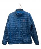 Patagoniaパタゴニア）の古着「ナノパフジャケット　84212SP17」｜ブルー