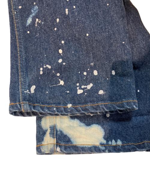 LEVI'S（リーバイス）LEVI'S (リーバイス) 90’Sペイント加工デニムパンツ インディゴ サイズ:ｗ35の古着・服飾アイテム